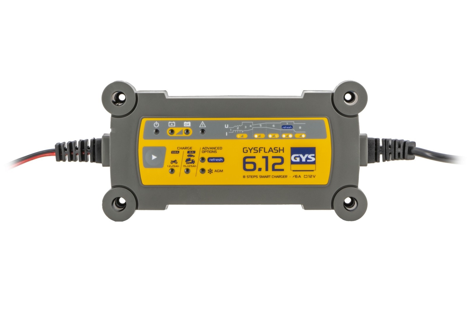 Ldtjs  GYSFLASH 6.12 12V 6A Pb EAN3154020029378